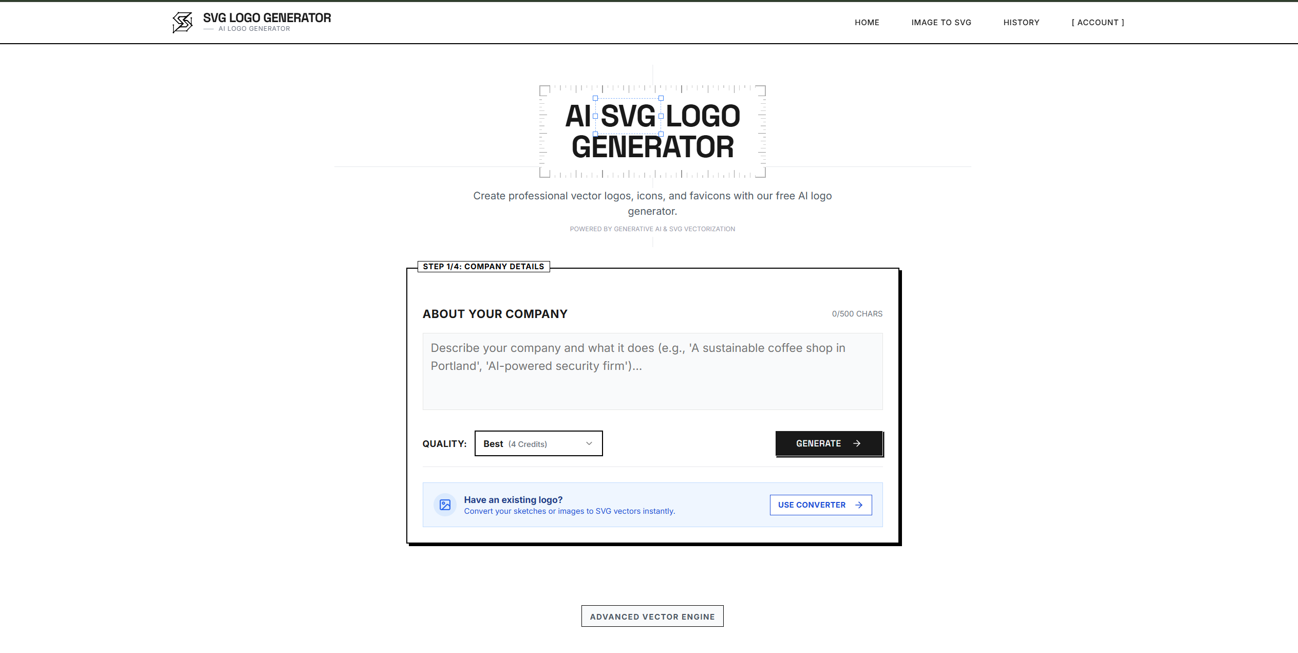 AI SVG Logo Generator