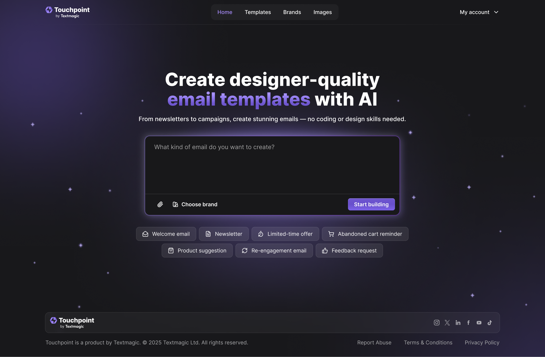 Touchpoint interface