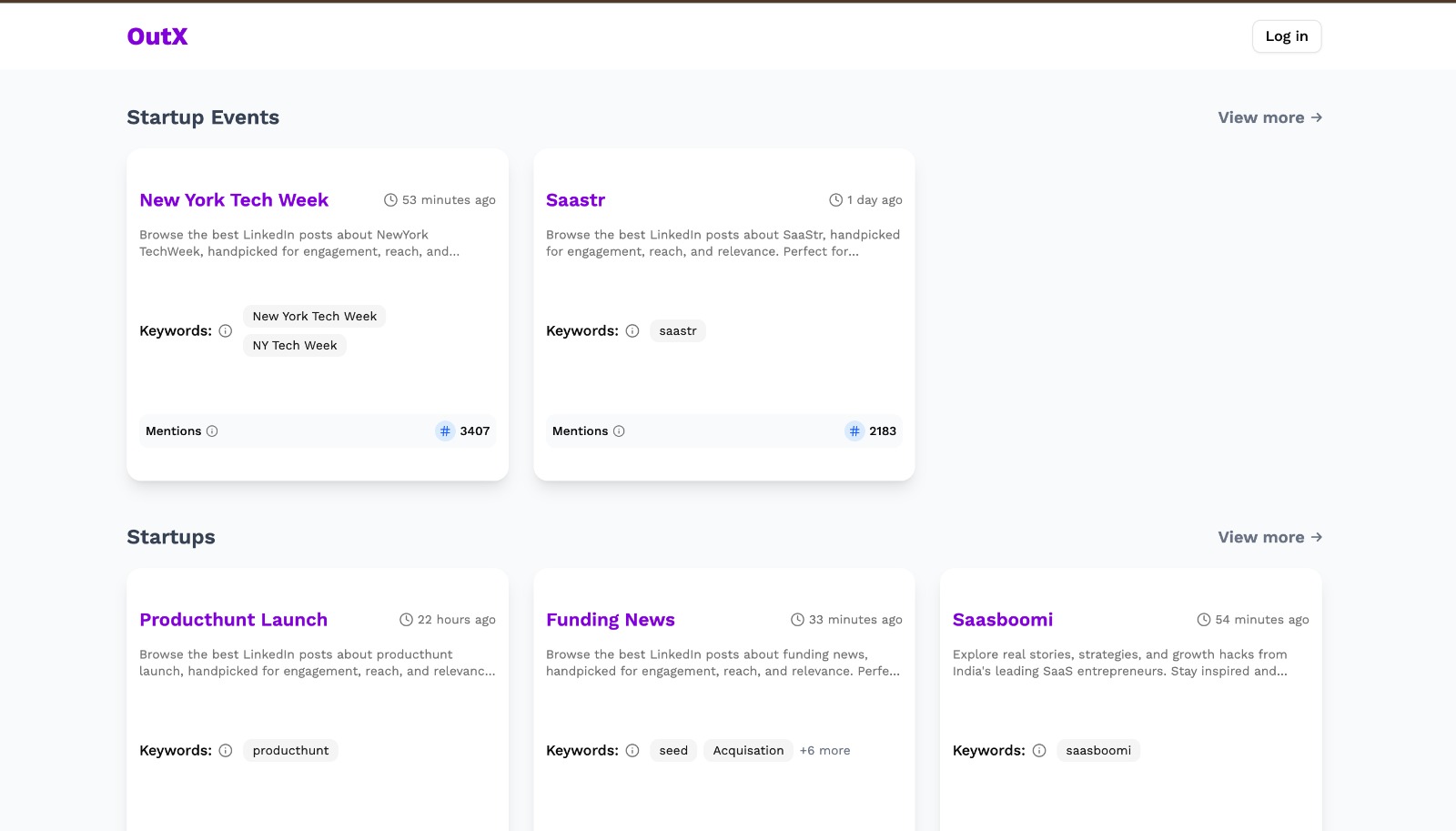 Social listening linkedin | OutX.ai