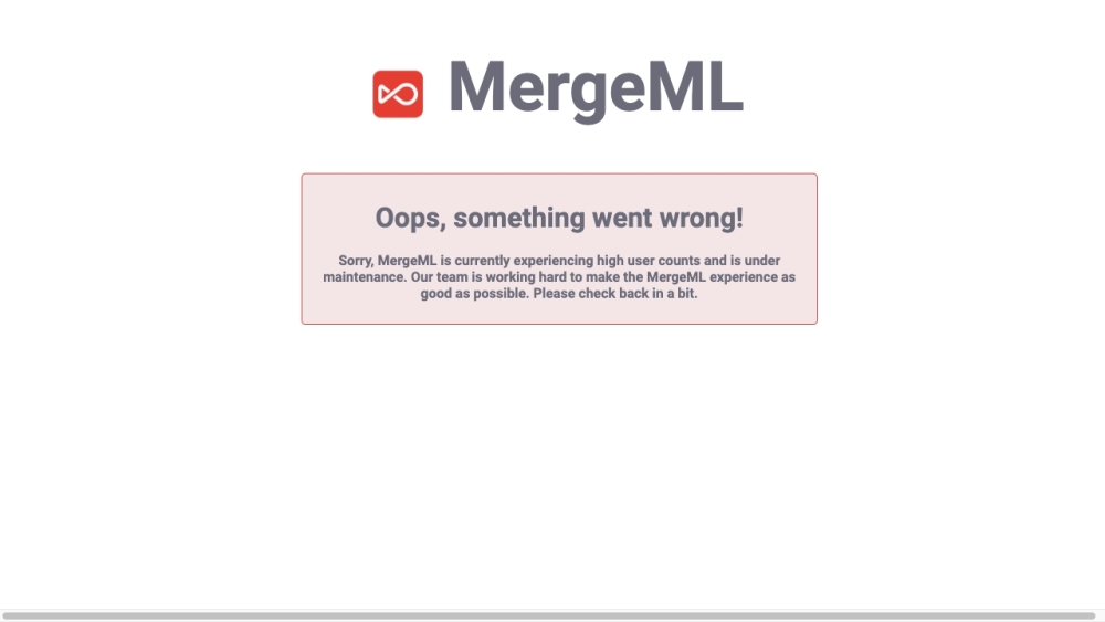 MergeML interface